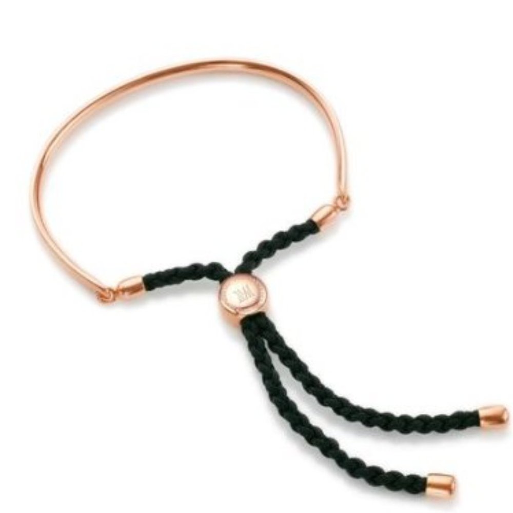 Monica Vinader Fiji Friendship Bracelet - engraved
